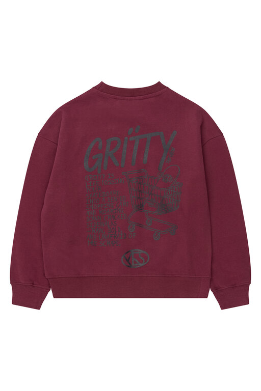 The New viggo sweatshirt // burgundy