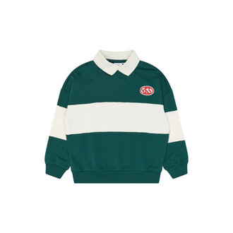 The New virgil polo sweatshirt // june bug