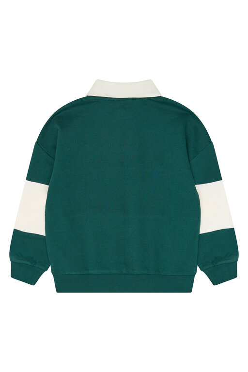 The New virgil polo sweatshirt // june bug