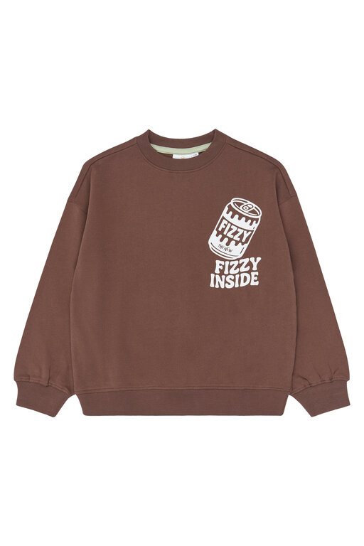 The New valentino sweatshirt // chestnut
