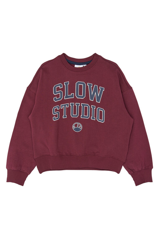 The New valerie sweatshirt // burgundy