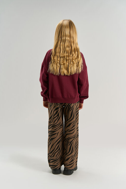 The New valerie sweatshirt // burgundy