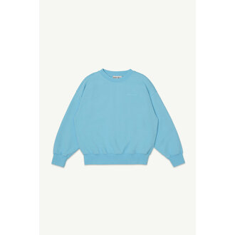 Main Story bubble sweatshirt // blue topaz