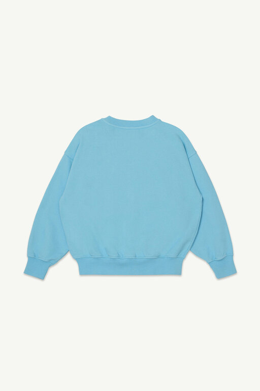 Main Story bubble sweatshirt // blue topaz