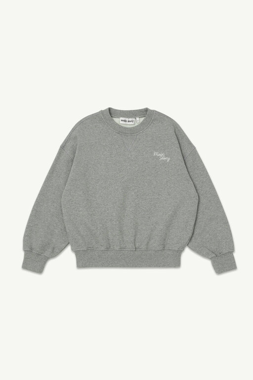 Main Story crew sweatshirt // grey melange