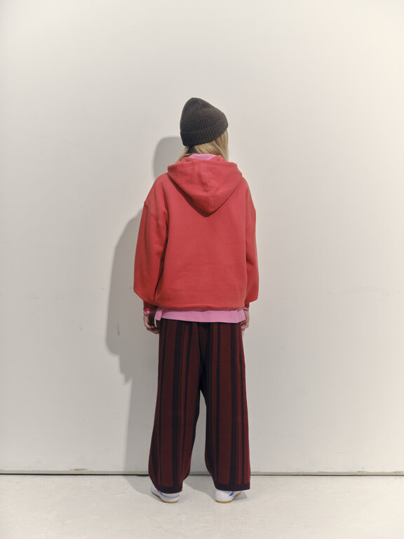 Main Story hooded sweatshirt // red clay