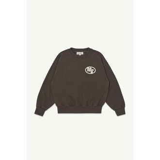 Main Story bubble sweatshirt // chocolate brown