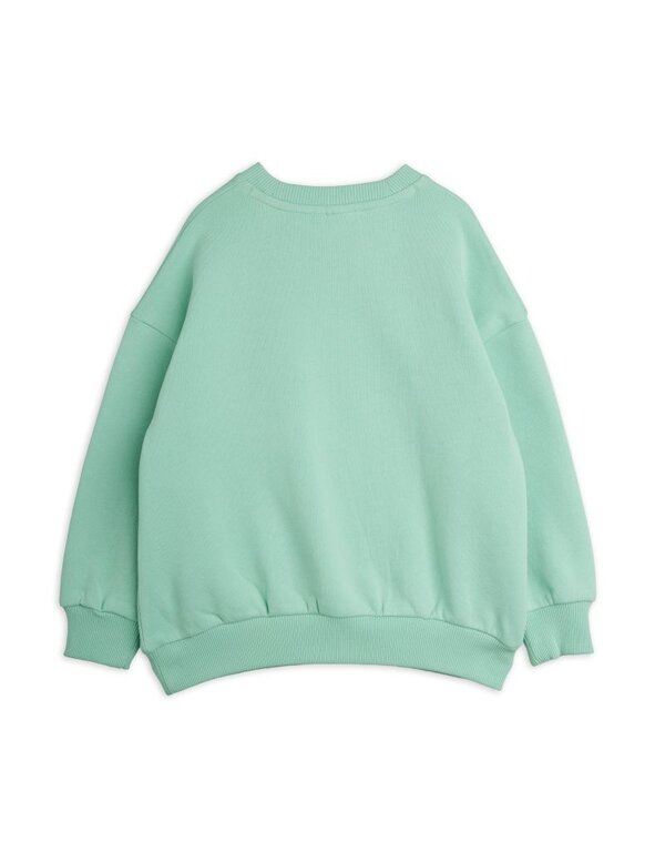 Mini Rodini velvet worms observation sp sweatshirt // green