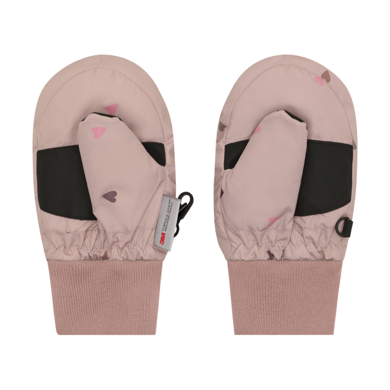 Enfant mittens // adobe rose