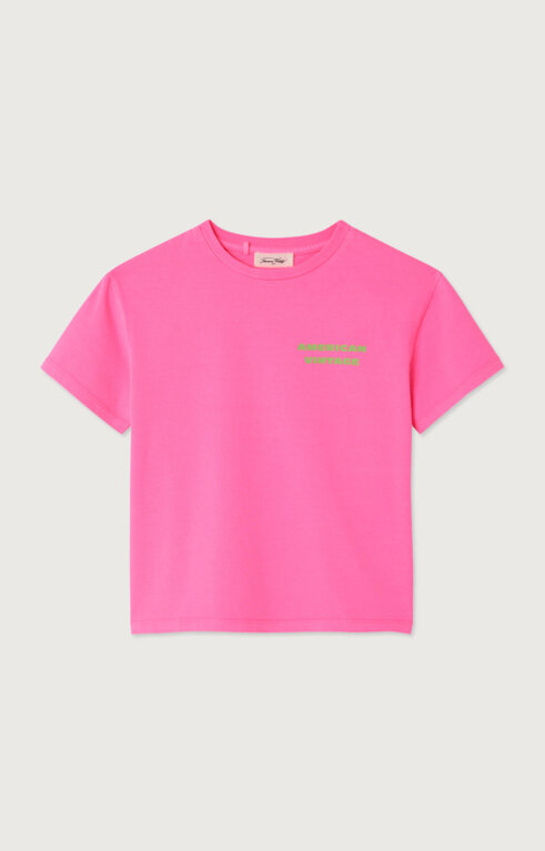 American Vintage fizvalley tee // rose fluo