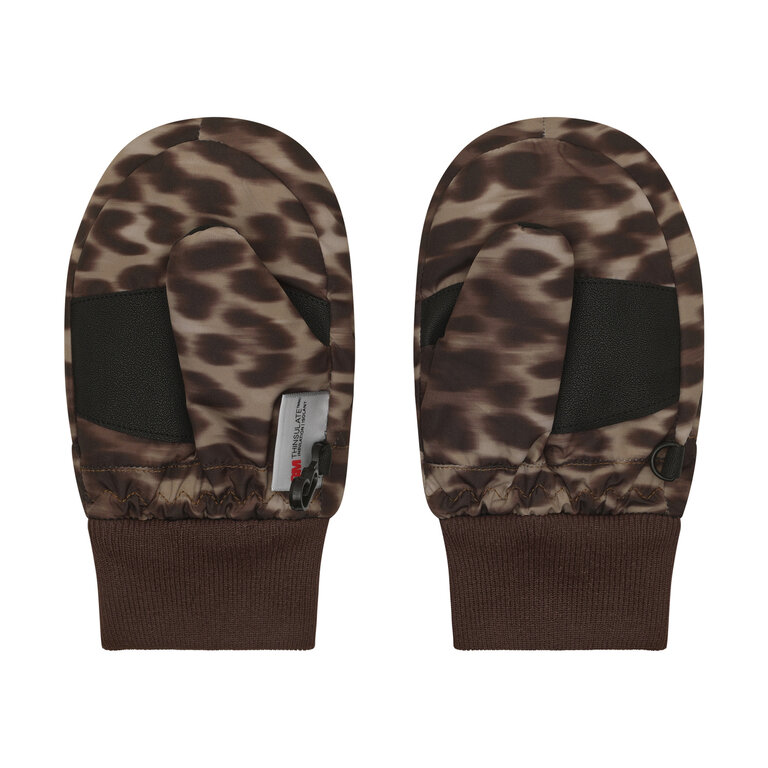Enfant mittens // pine bark print