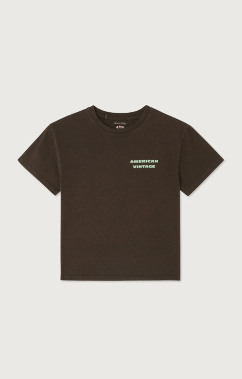 American Vintage fizvalley tee // choco vintage