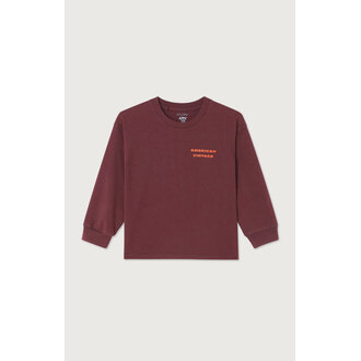 American Vintage fizvalley longsleeve // aubergine vintage