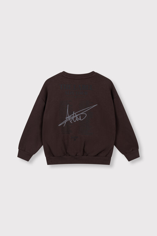 Alix the label world tour sweater // warm brown