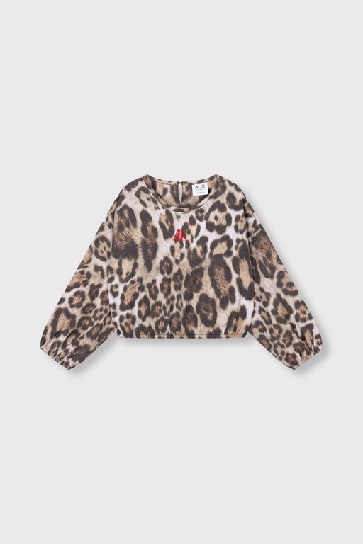 Alix the label leopard sweater // animal