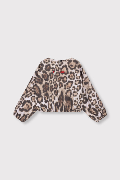 Alix the label leopard sweater // animal