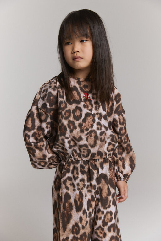 Alix the label leopard sweater // animal