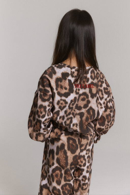 Alix the label leopard sweater // animal