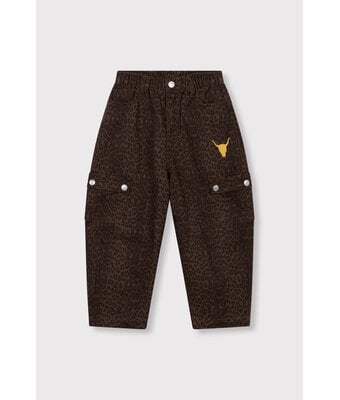 leopard cargo pants // animal