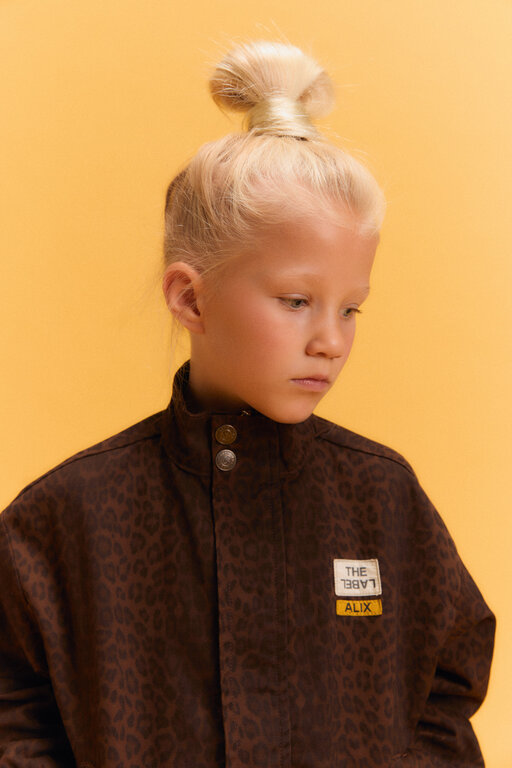 Alix the label leopard jacket // animal