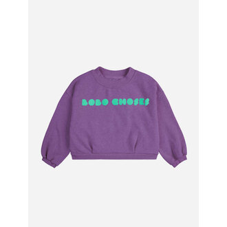 Bobo Choses bobo choses bolder cropped sweatshirt // kids