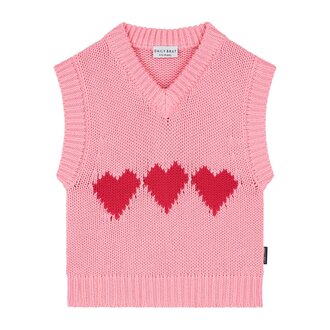 Daily Brat heart spencer //  pink