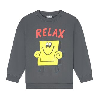 Daily Brat chill mode sweater // dark grey
