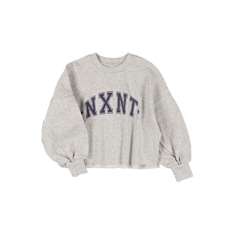 Nixnut split sweater // grey