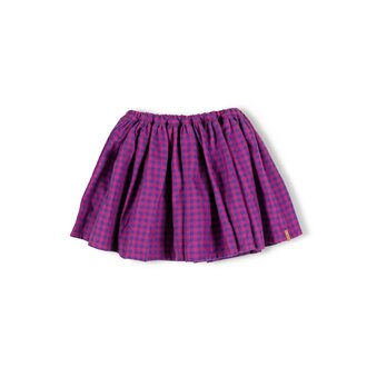Nixnut tos skirt // blueberry checkered