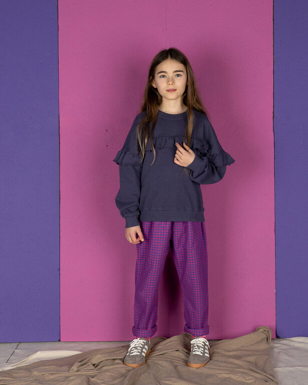 Nixnut tis pants // blueberry checkered