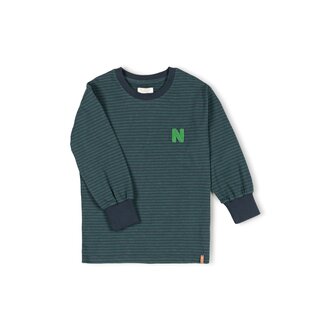 Nixnut rim longsleeve // moss stripe