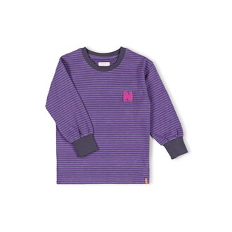 Nixnut rim longsleeve // blueberry stripe