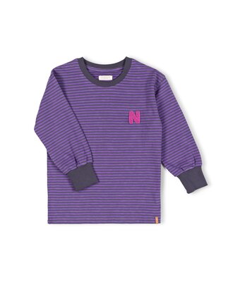 rim longsleeve // blueberry stripe