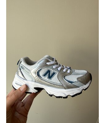 530 kids bungee lace // silver metallic P5307TI