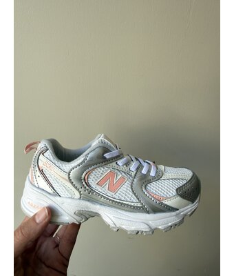 530 kids bungee lace // silver metallic P5303ZS