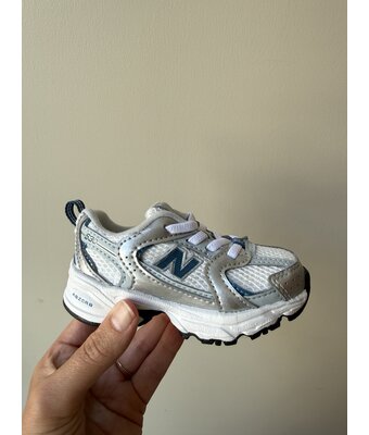 530 toddler bungee lace // silver metallic I5308K1