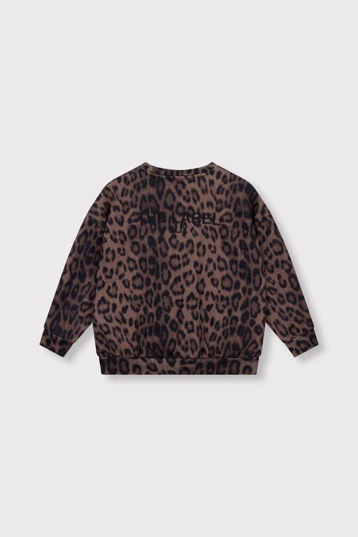 Alix the label leopard sweater // animal