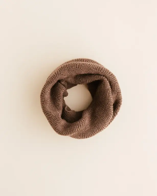 hvid tube scarf gigi // mocha