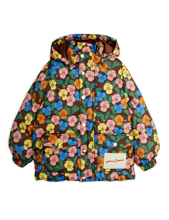 Mini Rodini violas aop heavy puffer // multi