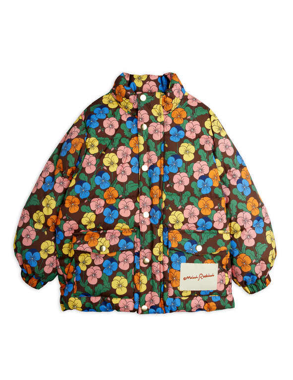 Mini Rodini violas aop heavy puffer // multi