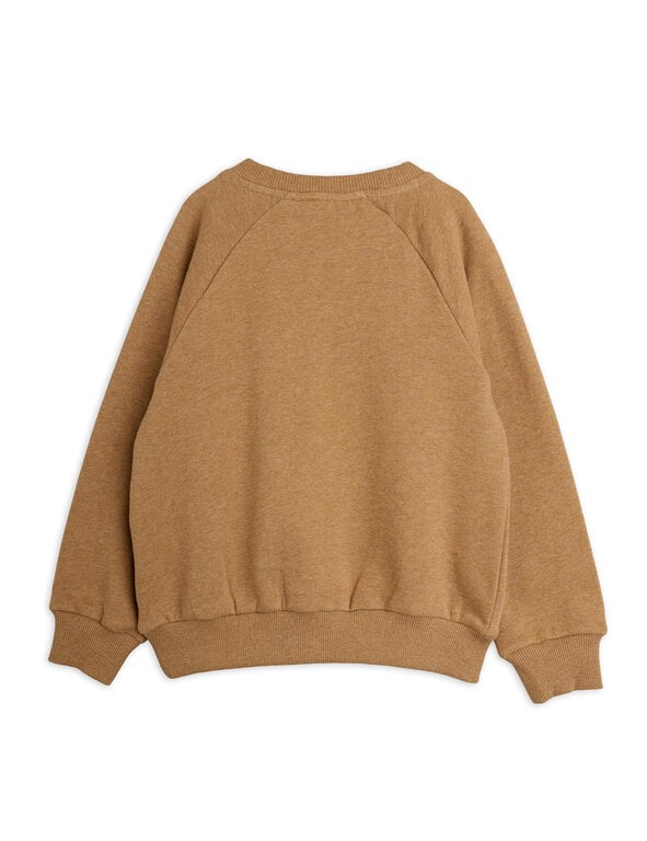 Mini Rodini panther sp melange sweatshirt // brown