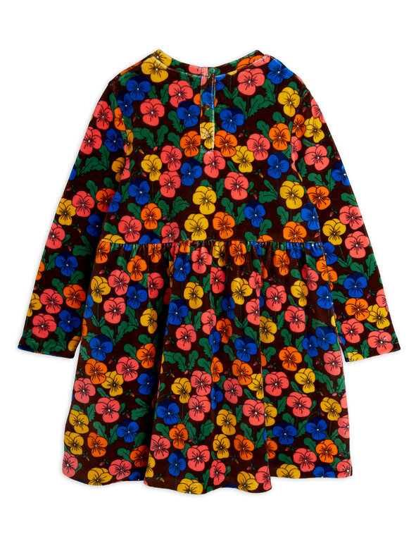 Mini Rodini violas aop velour dress // multi