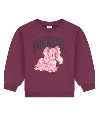 sally sweater // bordeaux