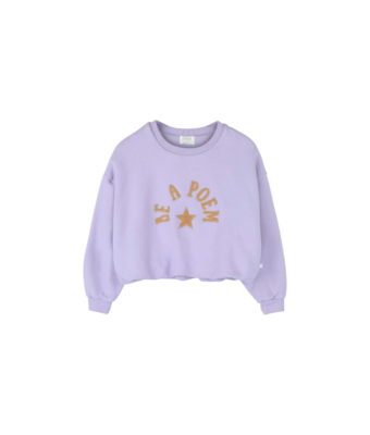 tina sweater // soft lila