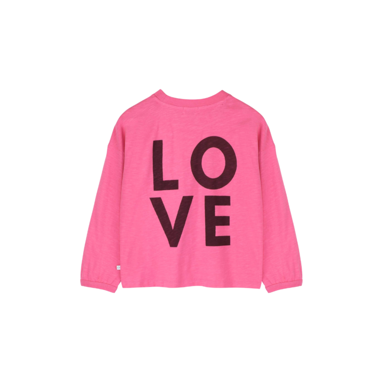 Jenest rosy ls t-shirt // light raspberry pink