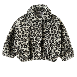 Jenest rosa jacket // ivory leopard