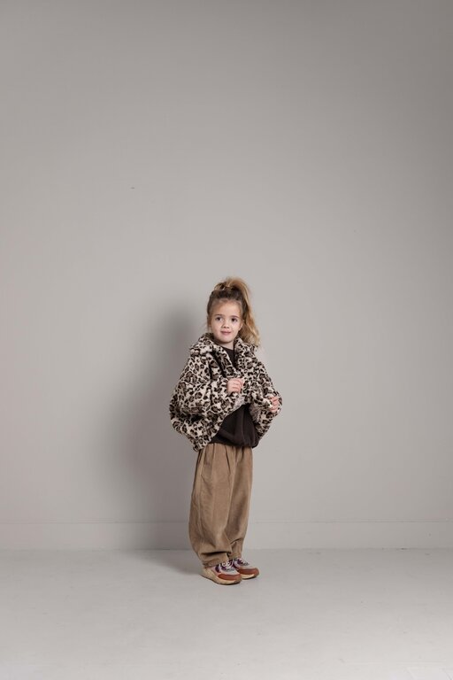 Jenest rosa jacket // ivory leopard