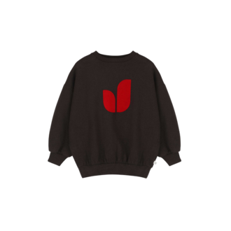 Jenest pippa sweater // dark brown melange