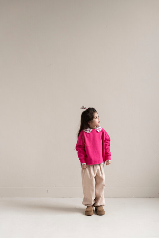 Jenest billie sweater // raspberry pink