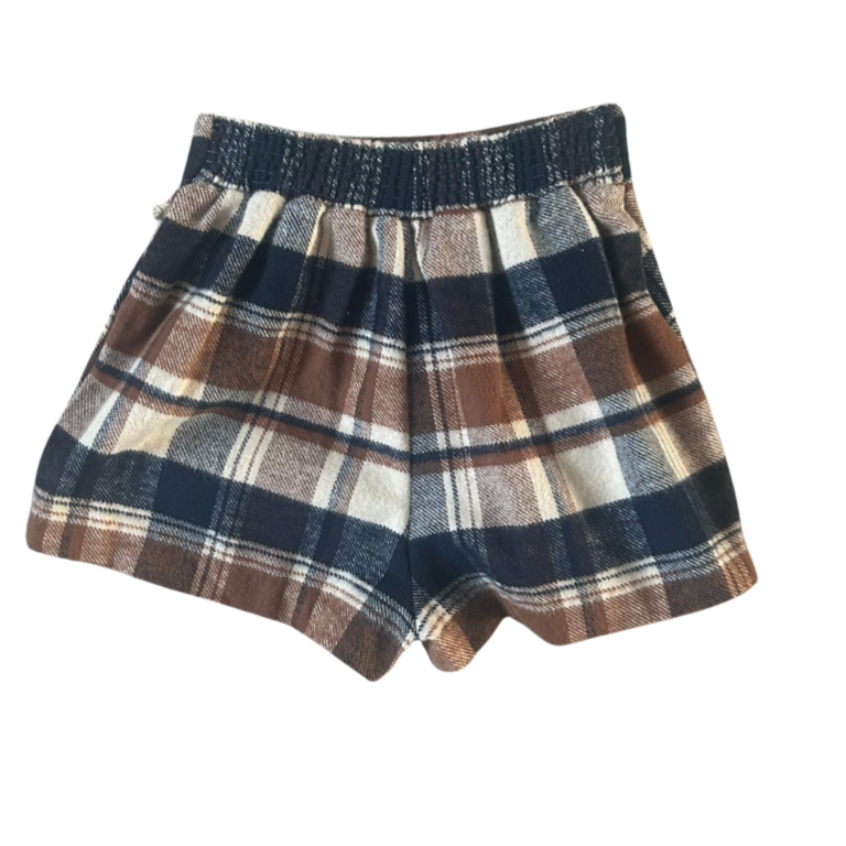 Jenest bess skort // off white blue brown
